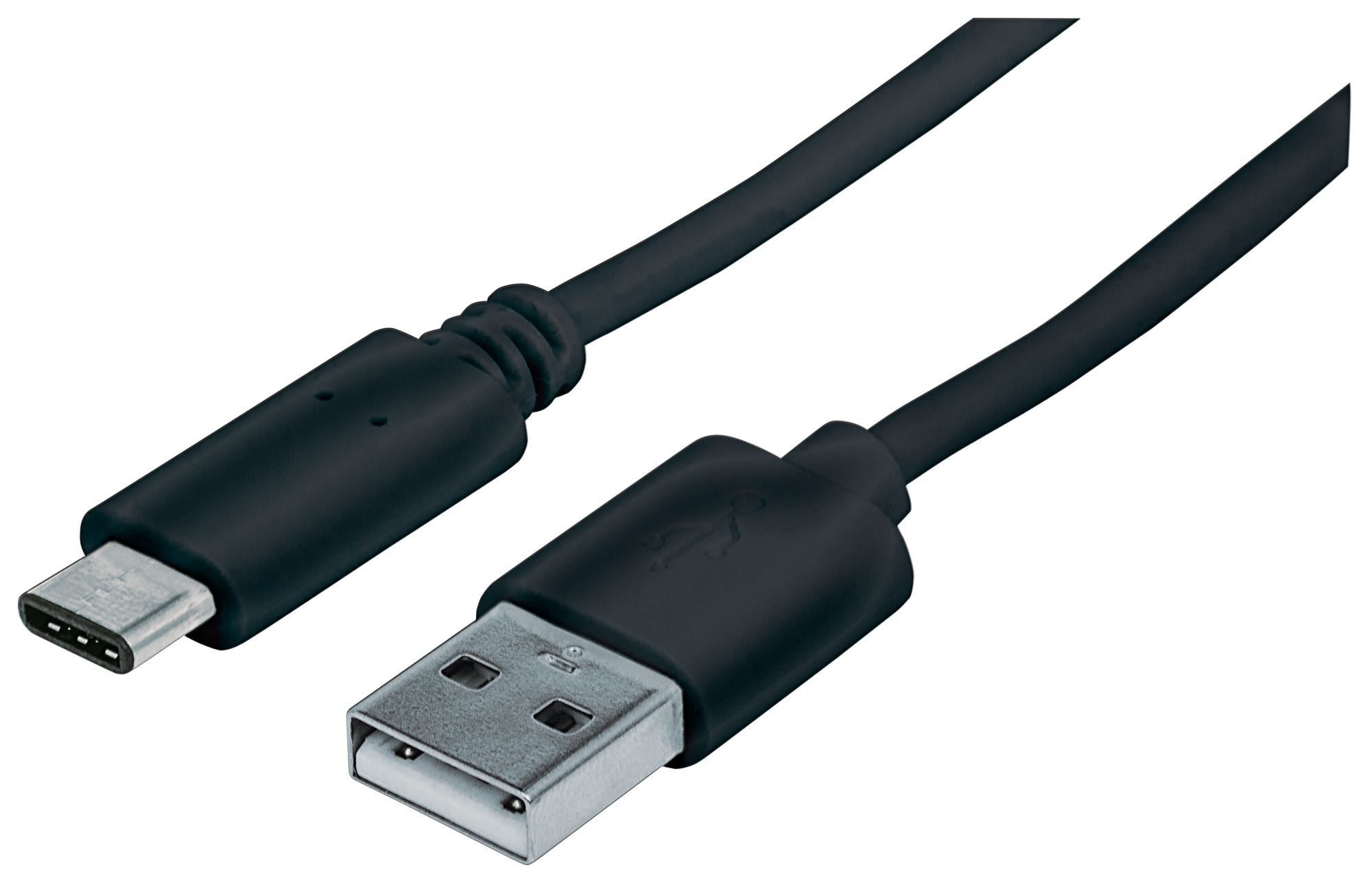 353298 Cable USB A a USB C - Largo 1m Color Negro. USB 2.0 estándar-A macho a USB C macho. 353298 Cable USB A a USB C - Largo 1m Color Negro. USB 2.0 estándar-A macho a USB C macho.